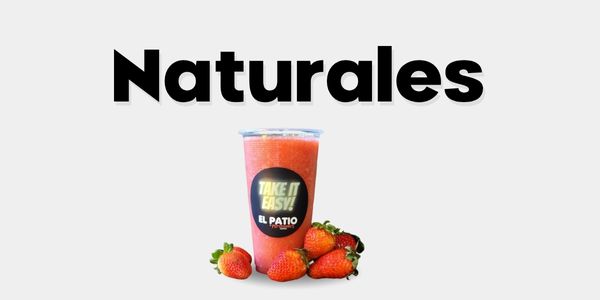 Bebidas naturales